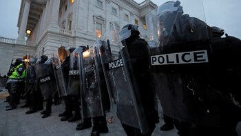 La Policía del Capitolio separó
