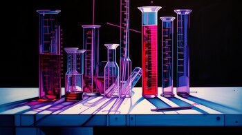 lab, mysterious sample, equipment, testing tubes, beakers, clamps, cell clusters, sustancias, líquidos, investigación - (Imagen Ilustrativa Infobae)