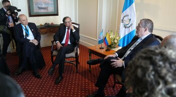 Los presidentes Gustavo Petro y