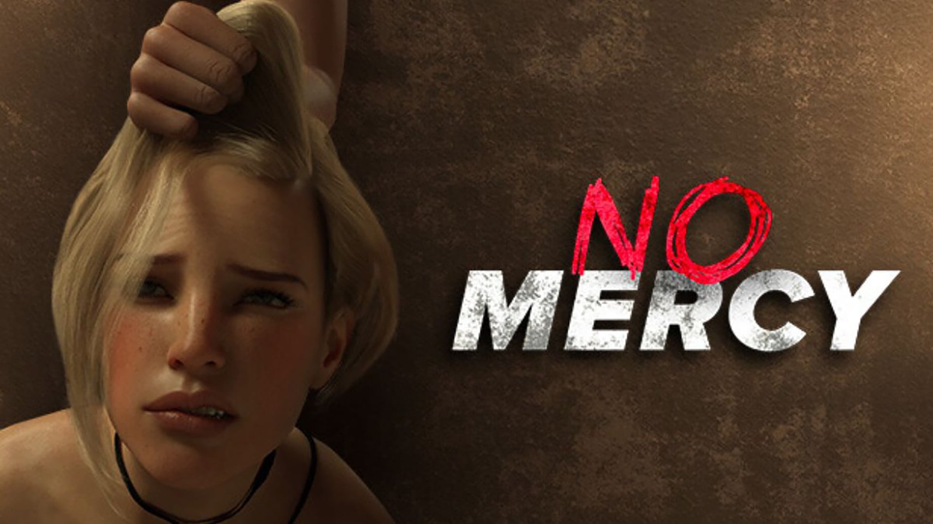 La imagen promocional del videojuego 'No Mercy' muestra a una víctima de violencia sexual en una retórica misógina