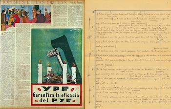 Borges en la revista Multicolor,