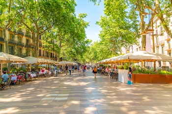 La Rambla de Barcelona (Adobe