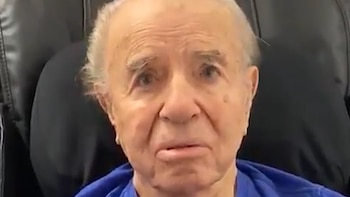 El ex presidente Carlos Menem