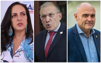 María Fernanda Cabal - Roy Barreras - Xavier Vendrell