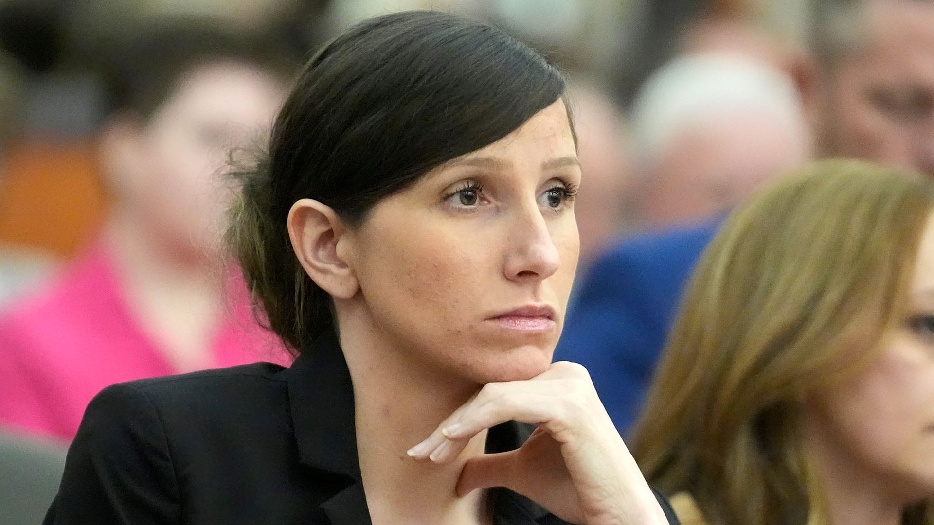 Kouri Richins, autora y madre de Utah, fue declarada culpable de asesinato con agravantes por envenenar con fentanilo a su esposo Eric Richins (AP Photo/Rick Bowmer, Pool, File)