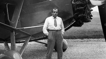 Antoine de Saint-Exupéry llegó a la Argentina en 1929 como piloto y director de la Aéropostale (AFP)
