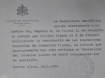 Misiva de la iglesia una