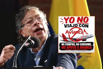 El expresidente Gustavo Petro señaló a Avianca de ejercer discriminación política en su contra - crédito Europa Press y @petrogustavo/X