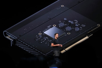 FILE Ñ John Ternus, then AppleÕs vice president of hardware engineering, during the Apple World Wide Developers Conference in Cupertino, Calif., June 3, 2019. Ternus became AppleÕs chief executive on Sept. 1, 2026, succeeding Tim Cook, the companyÕs leader for the last 15 years. (Jim Wilson/The New York Times)