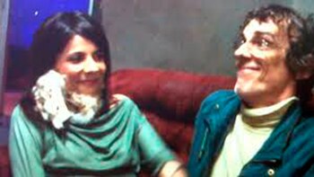 Grace Cosceri junto a Luis