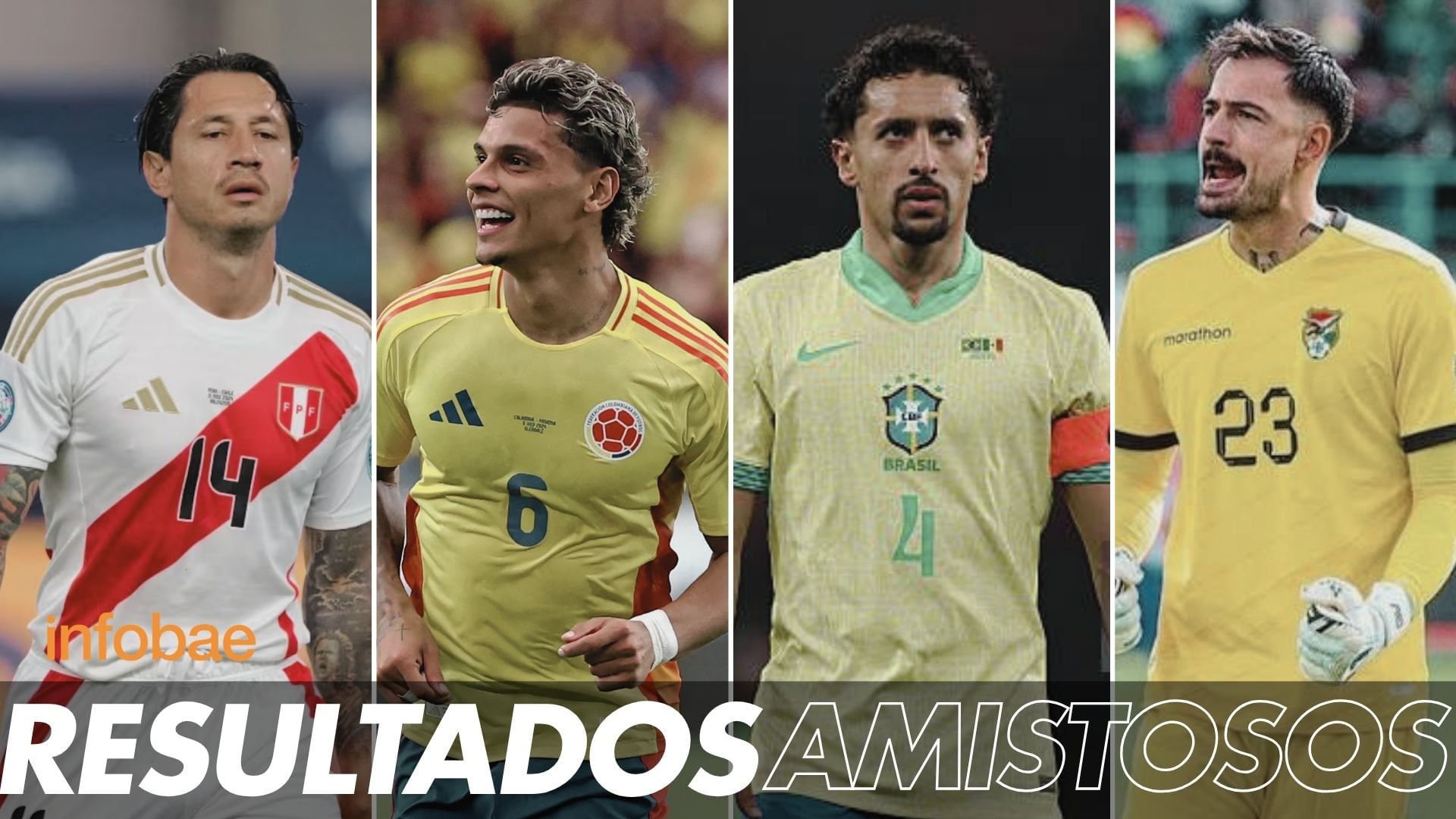Resultados de los amistosos por fecha FIFA