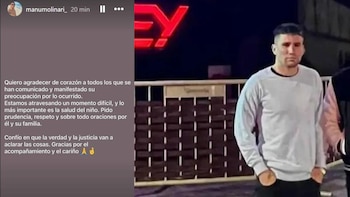 El posteo de Manuel Molinari