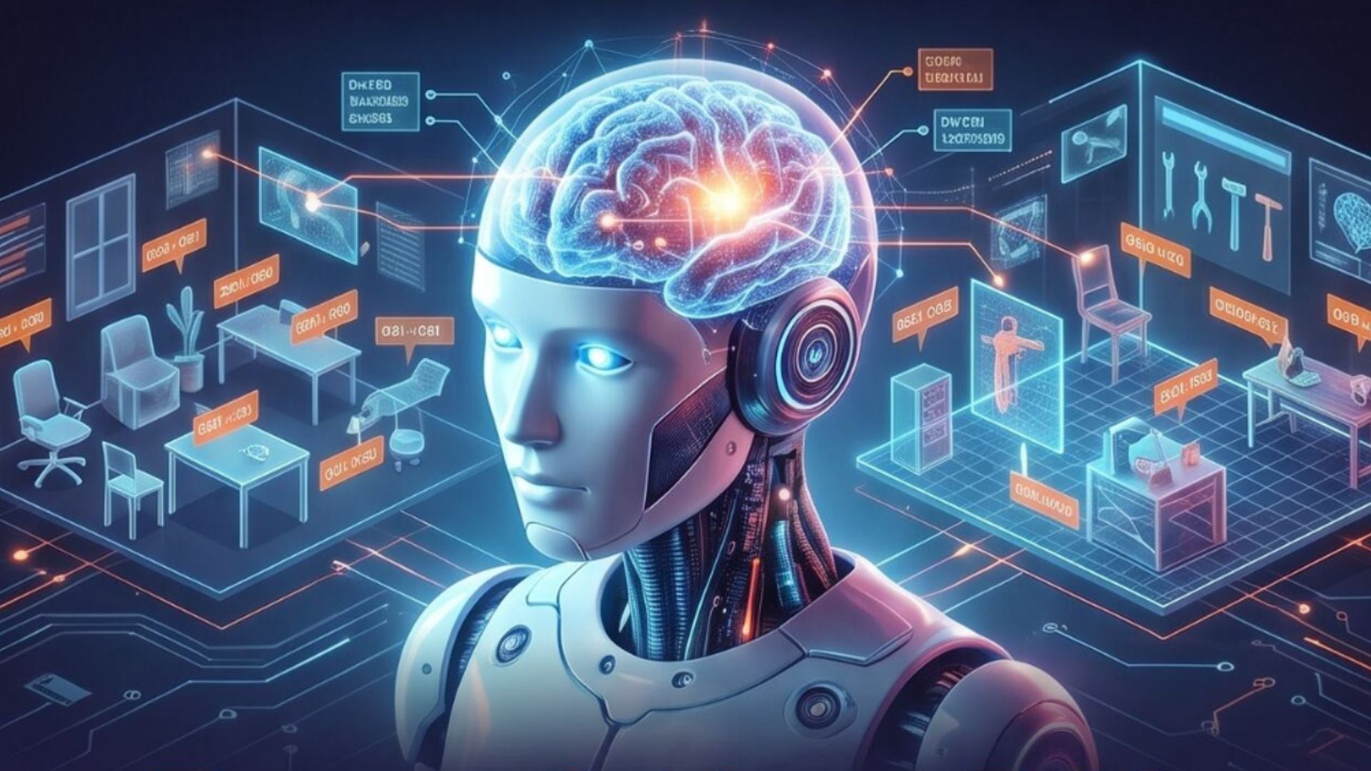 El impacto de la revolución de la inteligencia artificial y la robótica en el resto del mundo (Imagen Ilustrativa Infobae)