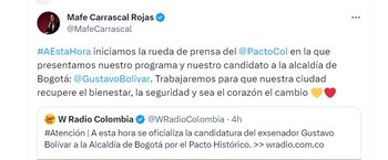 Reacciones en Twitter a la