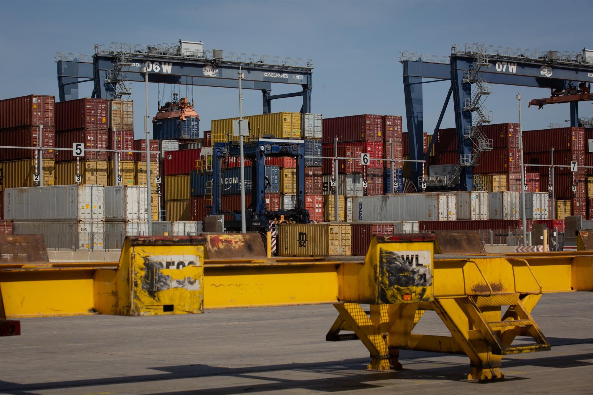 México es el primer o segundo destino de exportación para 26 estados de Estados Unidos. (especial)