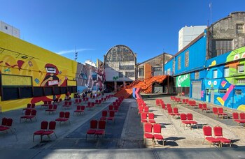 El patio de Ciudad Cultural
