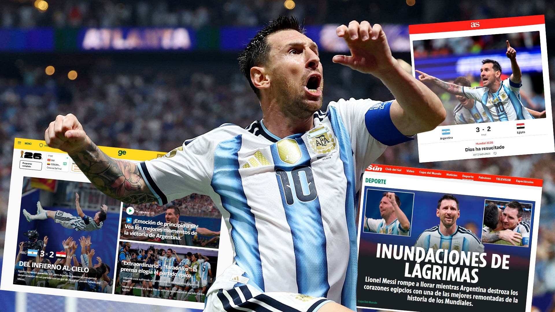 Lionel Messi fue la gran figura de Argentina (Crédito: Reuters/Carlos Barria)