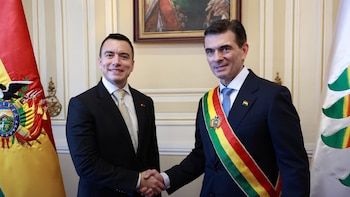 El presidente Noboa mantuvo una