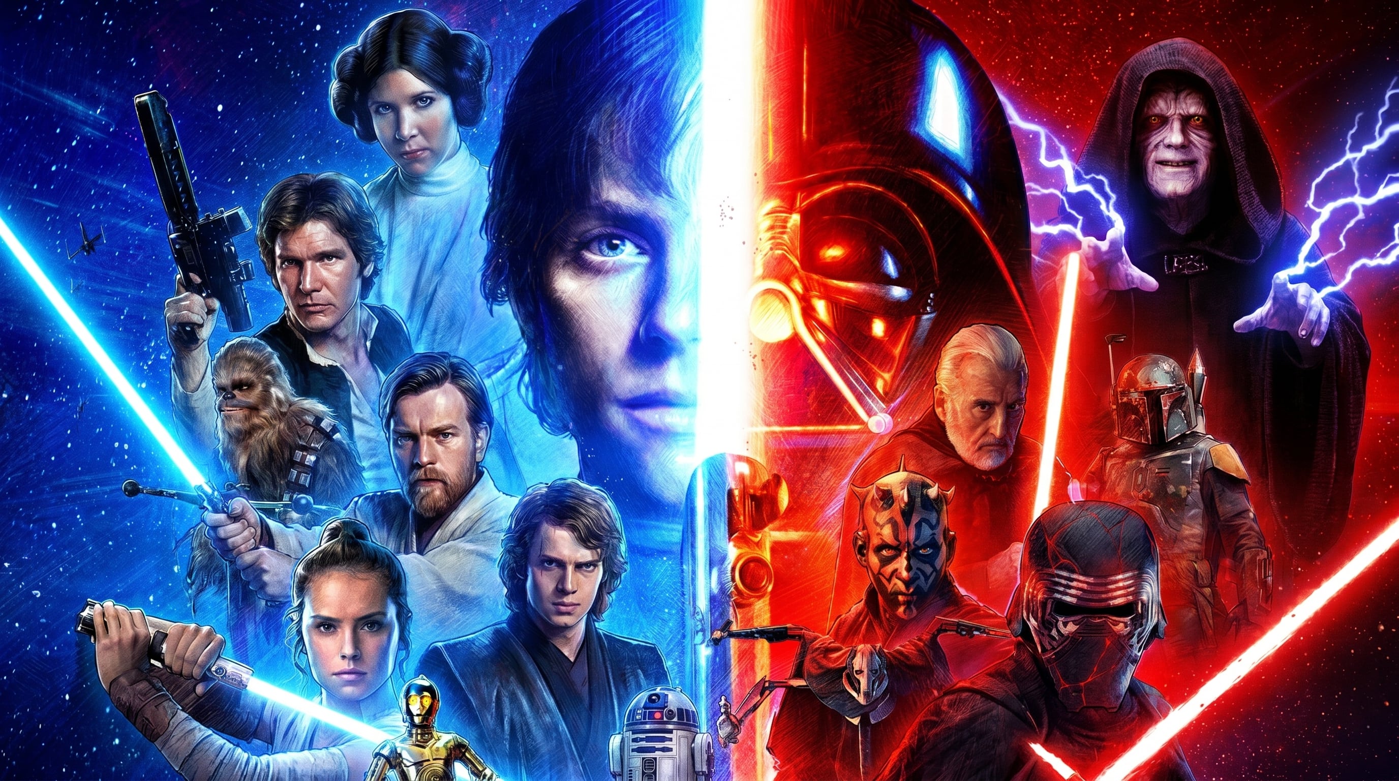 El orden de estreno en cines de Star Wars mantiene la experiencia original y los giros argumentales más icónicos de la franquicia. (Imagen Ilustrativa Infobae)