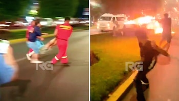 Hinchas de Sporting Cristal sufren