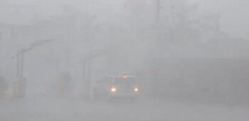 Durante la tormenta también hubo