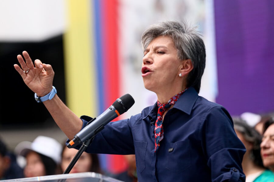 La exalcaldesa de Bogotá resaltó que, de ser elegida, presentará seis iniciativas al Congreso - crédito Lina Gasca/Colprensa