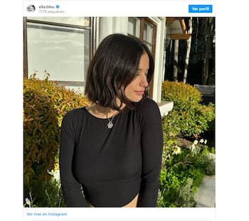 La joven cantante y actriz