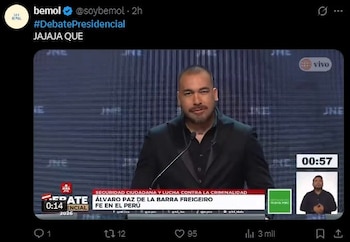 Debate presidencial 2026: los memes que arrasaron en la segunda jornada. Captura: X.