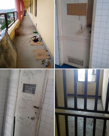 El deterioro del hospital y