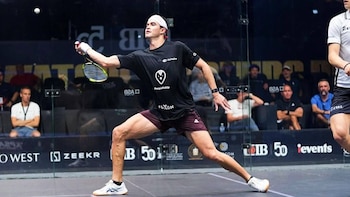 Diego Elías va por la gloria en Egipto: el peruano jugará la final del CIB Egyptian Squash Open 2026 tras vencer a Paul Coll