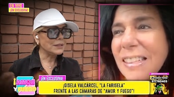 ¿Traición? Gisela Valcárcel responde sobre el éxito de Edson Dávila en América TV. Captura: Amor y Fuego.