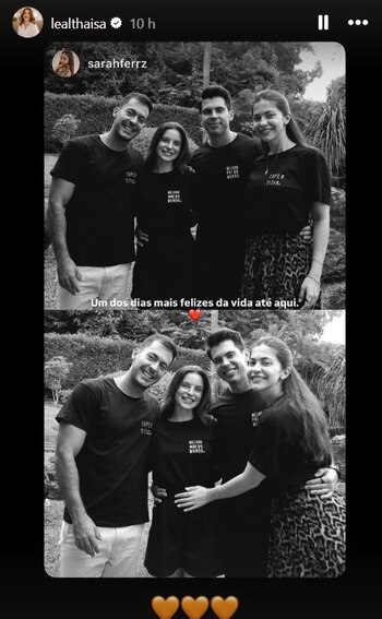 Thaisa Leal, expareja de Paolo