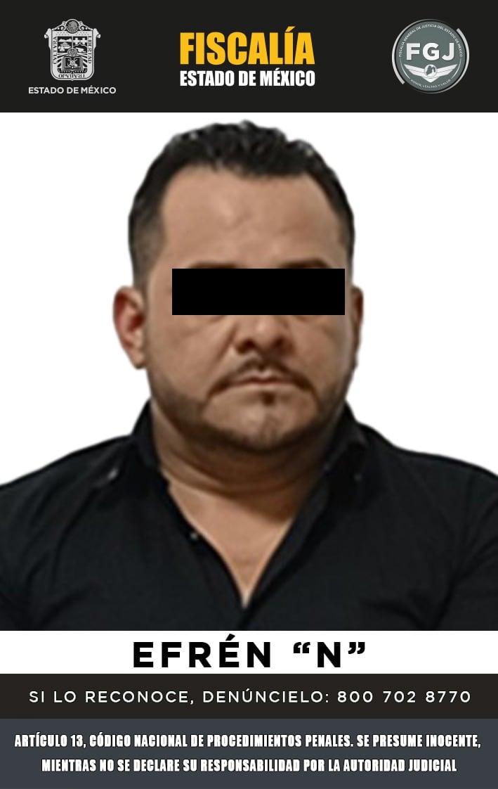 Vinculación a proceso Efrén N secuestro extorsión Familia Michoacana (FGJEM)