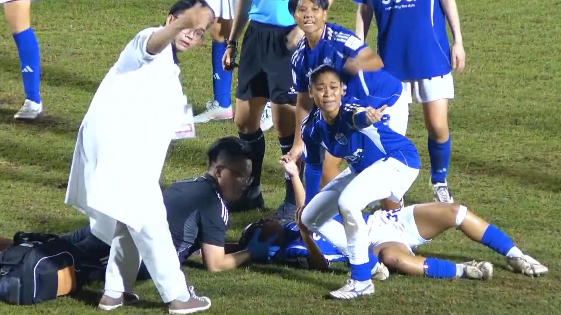 El personal médico acudió de inmediato