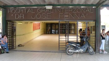 Cintia fue trasladada al Hospital
