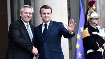 El presidente Alberto Fernández con