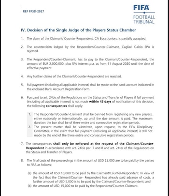 Una de las hojas del