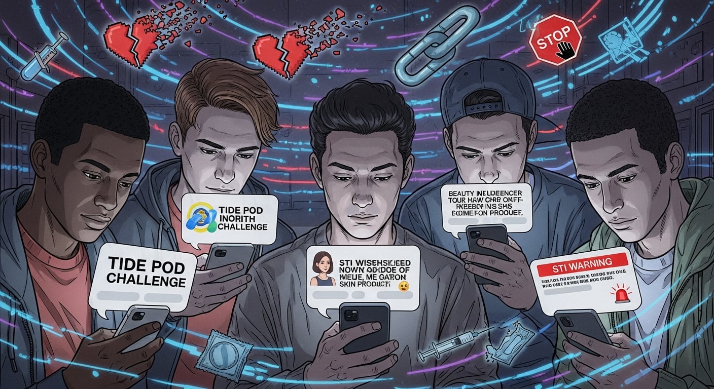 Influencers y retos virales: los riesgos de seguir tendencias digitales sin base científica para la salud sexual - (Imagen Ilustrativa Infobae)