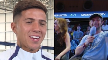 La reacción de Enzo Fernández a la canción que le dedicaron los hinchas del Manchester City: “Se me pone la piel de gallina”