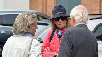 Simoneta Gómez-Acebo, su irónica respuesta a la prensa en presencia de la infanta Elena