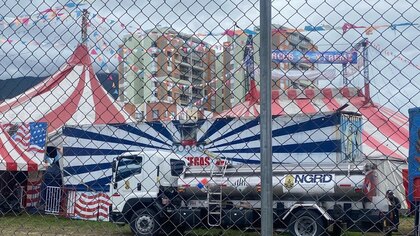 En un circo terminó uno de los carrotanques que compró el Gobierno para llevar agua a La Guajira: esta es la historia