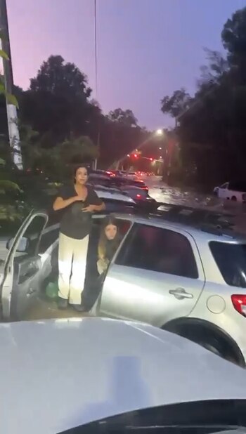 La lluvia del pasado lunes