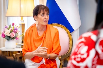 María Pía Adriasola, esposa del