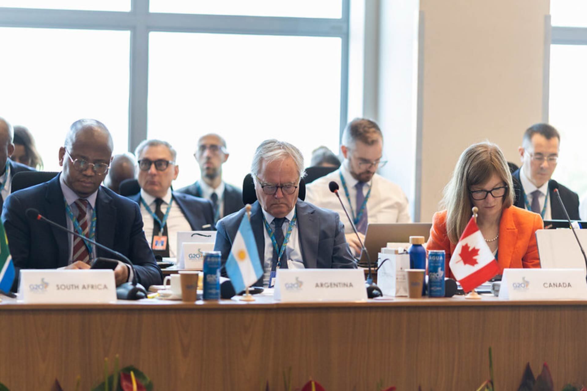 Federico Pinedo expuso una visión antitética de la manifestada por Joseph Stiglitz para reducir la desigualdad en todo el mundo.