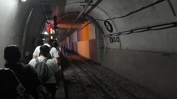 Un desperfecto en el subte