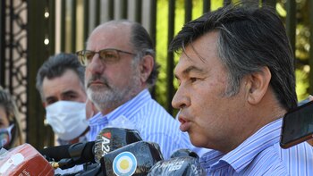 Los presidentes de las tres