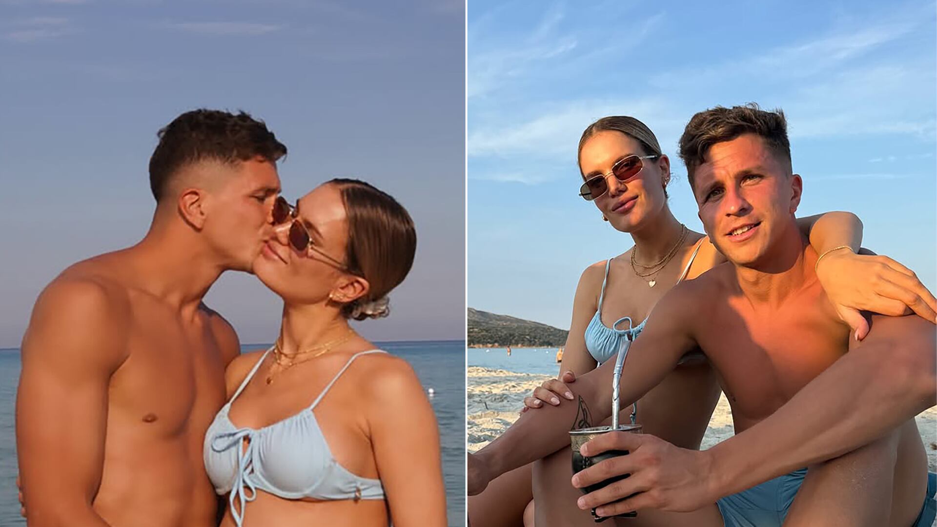 Eva Bargiela y Gianluca Simeone (Instagram)
