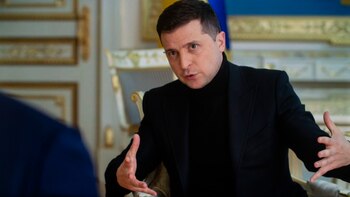 31/01/2021 Volodimir Zelenski, presidente de