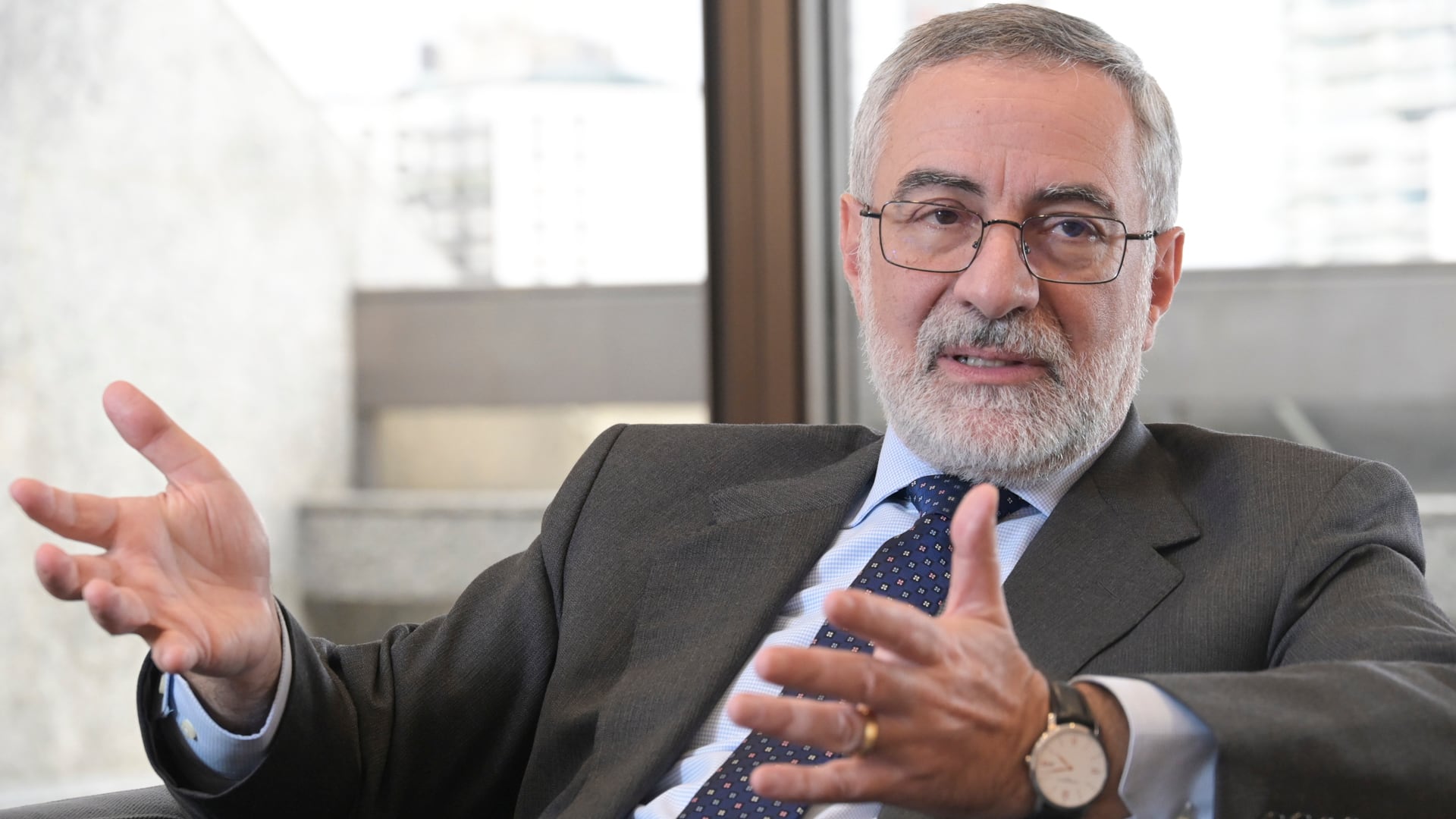 El embajador de Brasil en la Argentina, Julio Bitelli