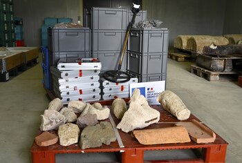 Parte de 27.500 artículos arqueológicos